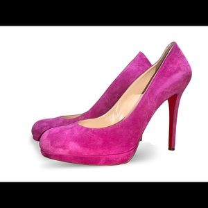 fuschia pink pumps